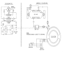 Page B Diagram and Parts List for 9387-0 S3000 Briggs and Stratton Generator